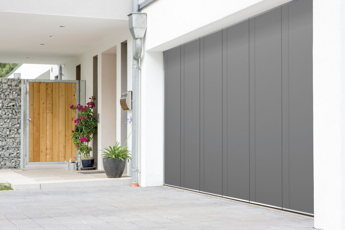 Partner 42 Deckensektionaltore schlicht Seitensektionaltor