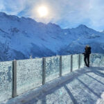 Partner 48 Slide Glass Balkon Windschutz Glass verstellbar winter eis