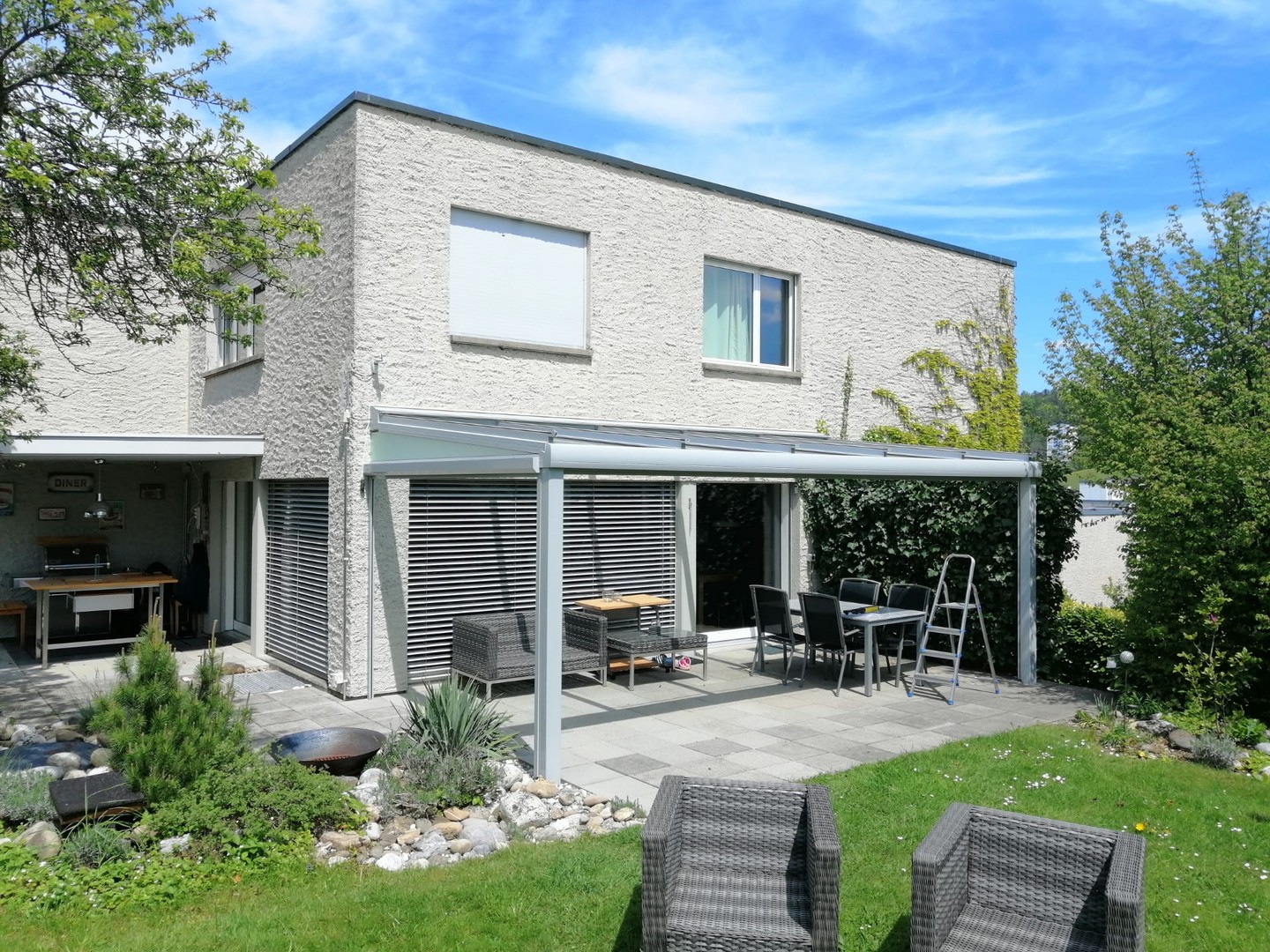 Partner 76 Smotec Glasdach mit Sonnenstore