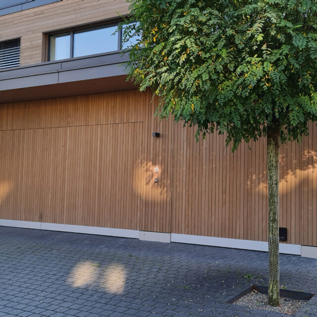 Tore 35 Normstahl Holzverkleidung Flächenbündig