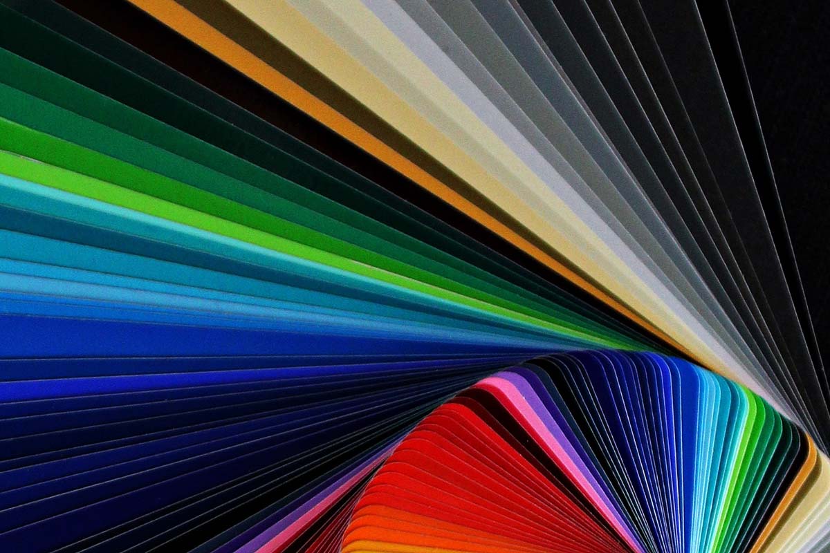 Farbauswahl metallrahmen