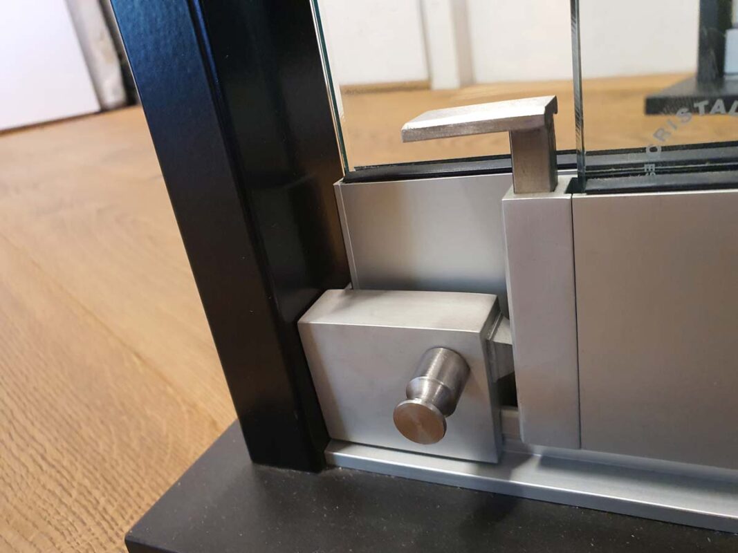 Schiebglaswand Gummistopper Arritierung Glas einfach putzen e1649837112304