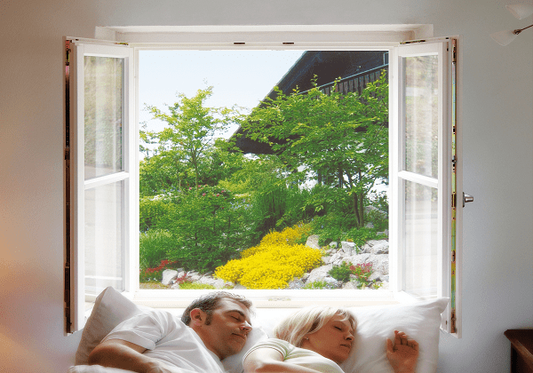 Pollenschutz Polltec Haus schlafzimmer