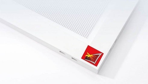 Insektenschutz 5 Sopannrahmen mit Rutschmann Logo