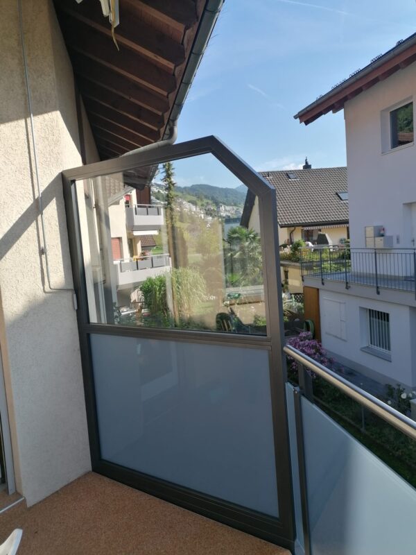 Windschutz Glasbau Eigenbau Ennetbürgen e1649838069312