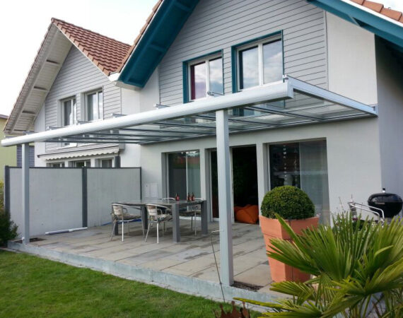 Pergola / gedeckter Sitzplatz 15 smotec glasdach terrasse ueberdachung 02