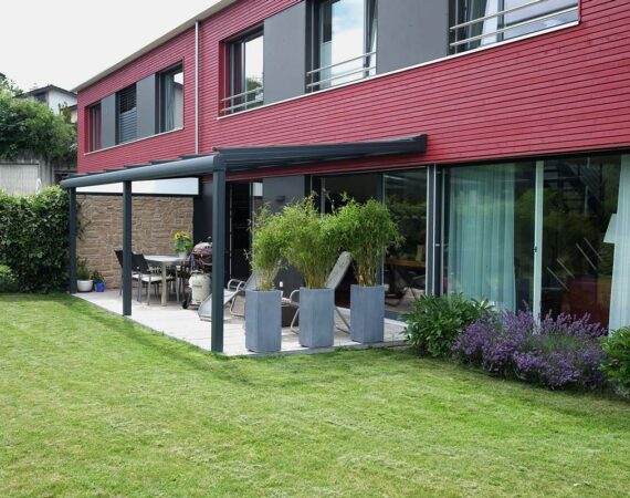 Pergola / gedeckter Sitzplatz 9 smotec glasdach terrasse ueberdachung 09