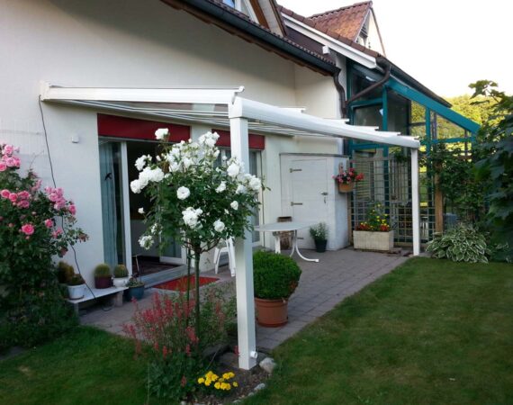 Pergola / gedeckter Sitzplatz 4 smotec glasdach terrasse ueberdachung 19