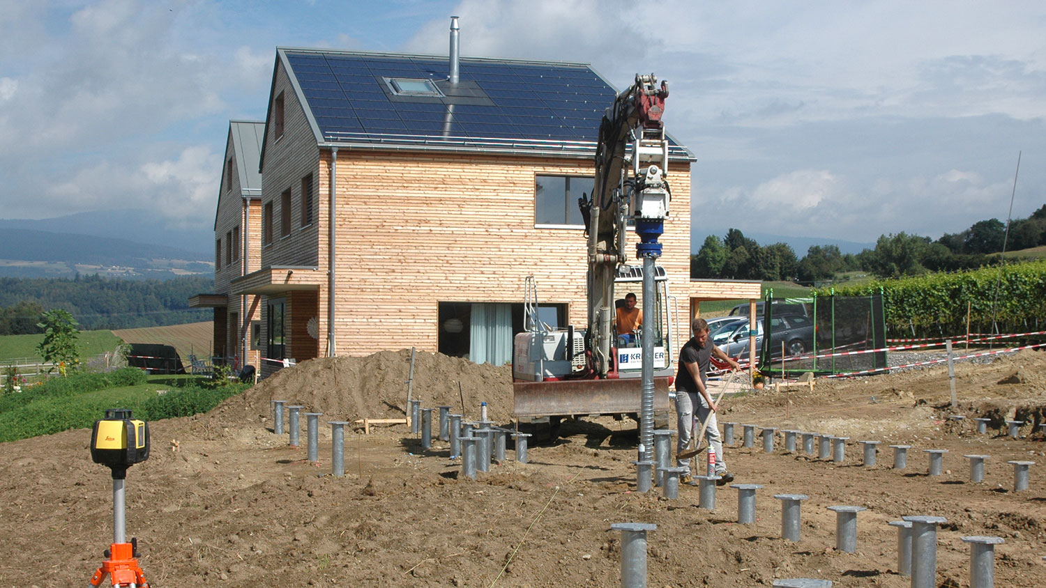 Partner 54 Hausfudament-Schrauben-oekologisch-ohne-Beton