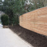 Lärmschutzwand ohne Betonfundament guenstig schnell